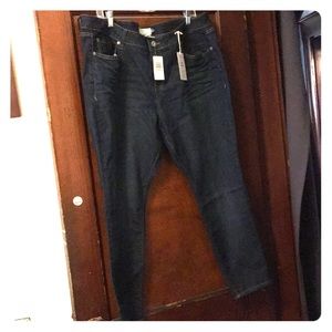 Dark Wash Curvy Fit Skinny Jeans